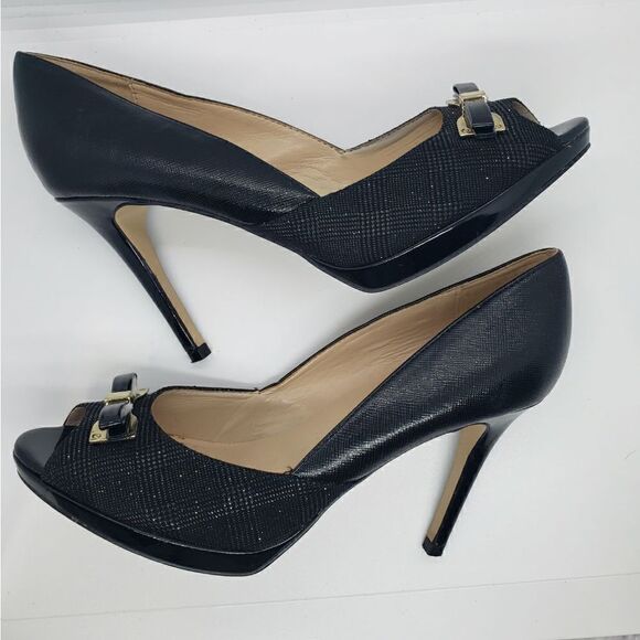 Marc Fisher Marsha 9M peep toe pumps - Picture 1 of 13